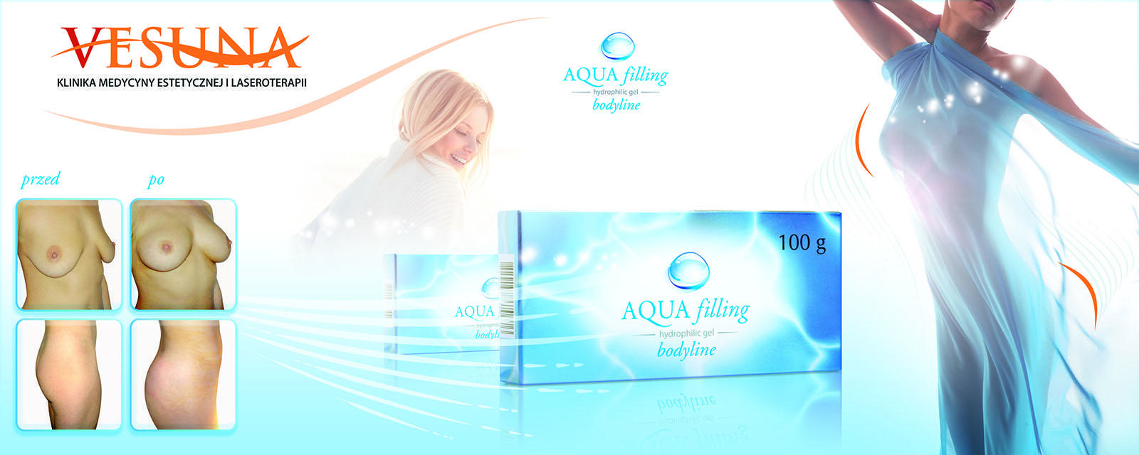 Powiększ piersi i pośladki - AQUAFILLING® BODYLINE™