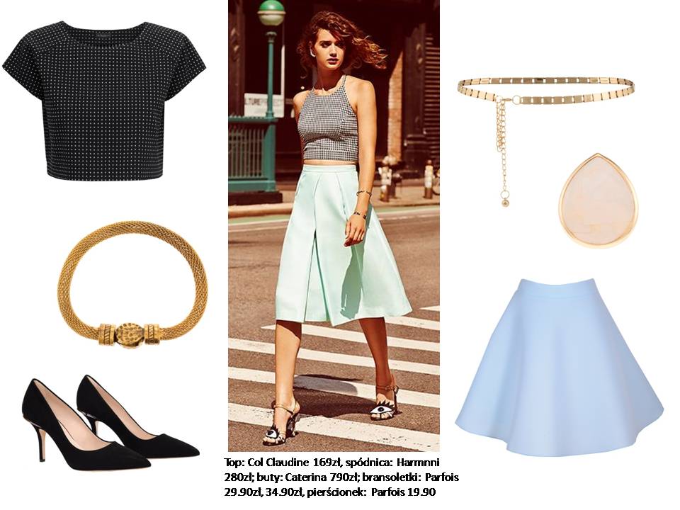 KOLAŻ - CROP TOP I SPÓDNICA (2)