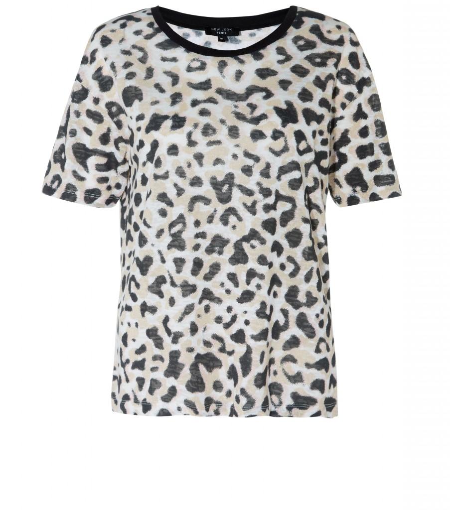 Black Leopard Print T-shirt £7.99 313462019