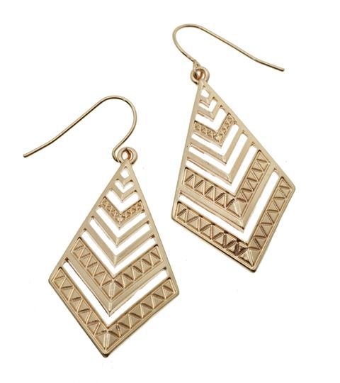 CLAIRES_AW14_Geometric Tribal Earring