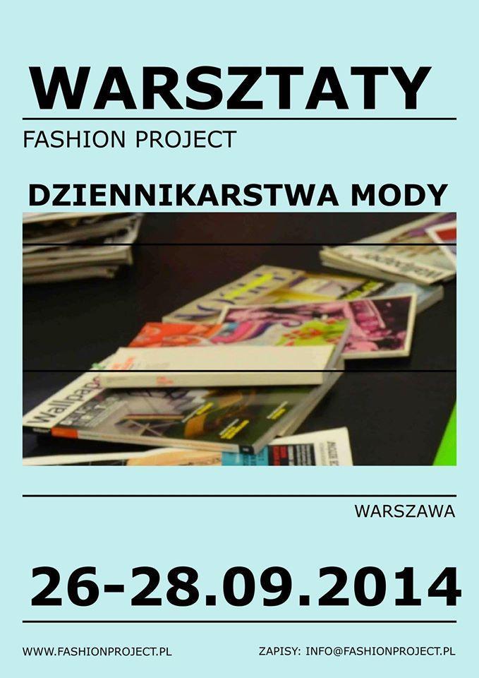 Warsztaty_Dziennikarstwa_Mody_Fashion_Project_-_plakat