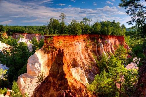 Providence Canyon at Providence Canyon State Park, GA.