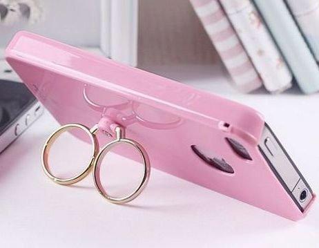 Stereo-3D-With-360-Degree-Rotation-Ring-Holder-Case-For-iPhone-4-4S-Luster-Surface-Fast