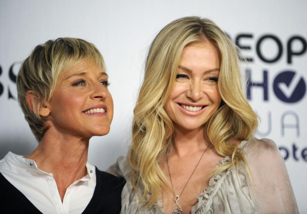 Ellen Degeneres and Portia De Rossi 660 reuters