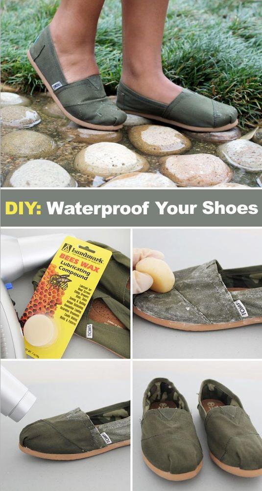 17-How-to-waterproof-shoes-31-Clothing-Tips-Every-Girl-Should-Know-waterproof-shoes