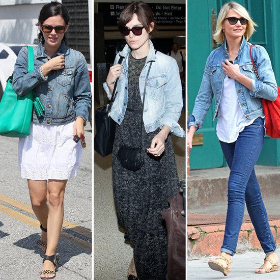 Celebrities-Denim-Jackets