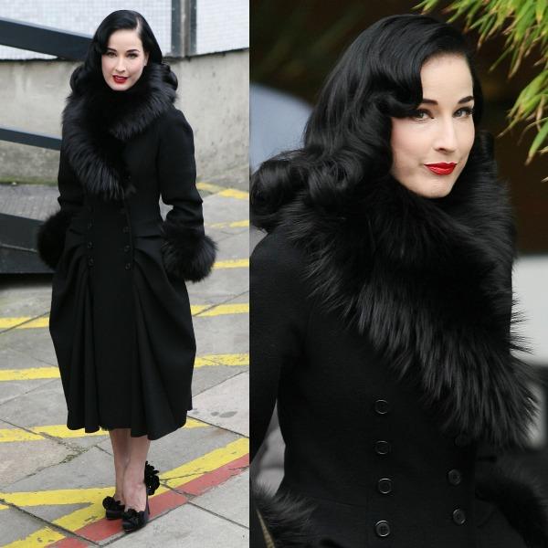 dita-von-teese-outside-itv-studios