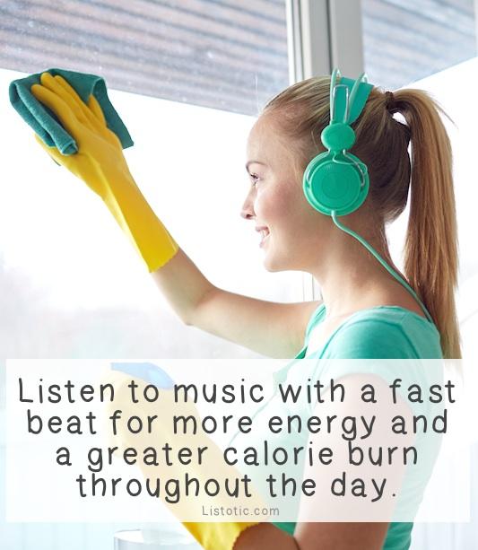 11.-Listen-to-upbeat-music.-11-Sneaky-Ways-To-Burn-More-Calories-Every-Day