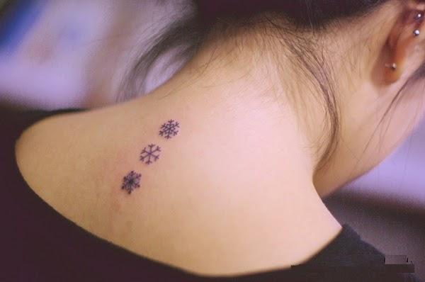 small flower tattoos ideas back