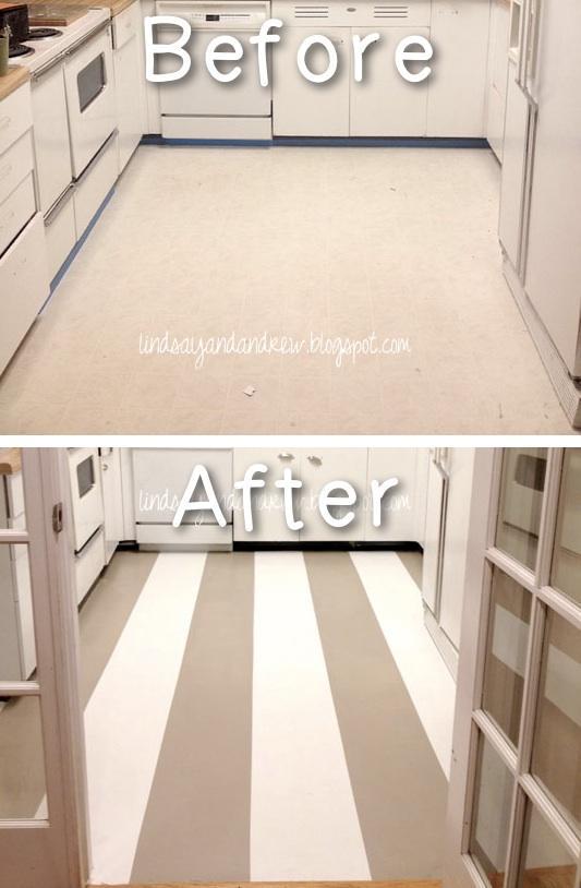 24.-Paint-your-linoleum-floors-Yes-you-can-do-that-27-Easy-Remodeling-Projects-That-Will-Completely-Transform-Your-Home