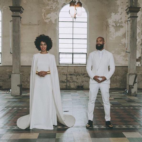 solange-knowles-in-an-elegant-caped-gown