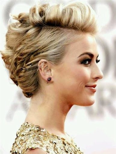 new short thin hair updos for women 2015