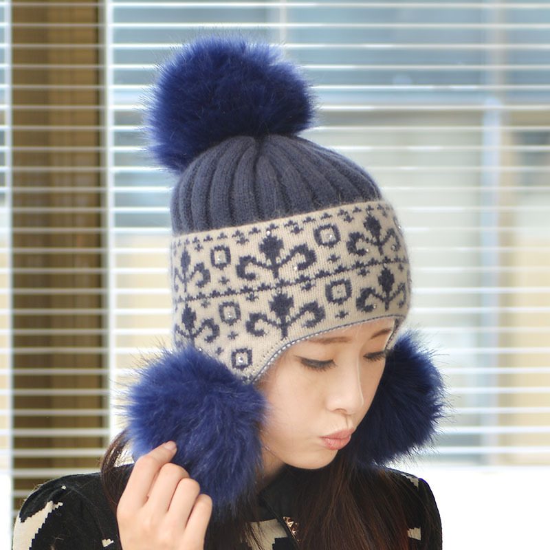 2015-fashion-female-winter-bomber-hats-caps-with-the-ears-women-warm-beanie-with-3-faux