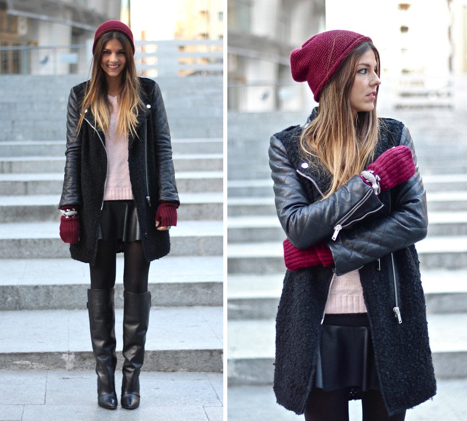 2818177_street_style-outfit-look-burgundy_hat-leather_jacket-leather_skirt-zara_leather_boots-trendy_taste