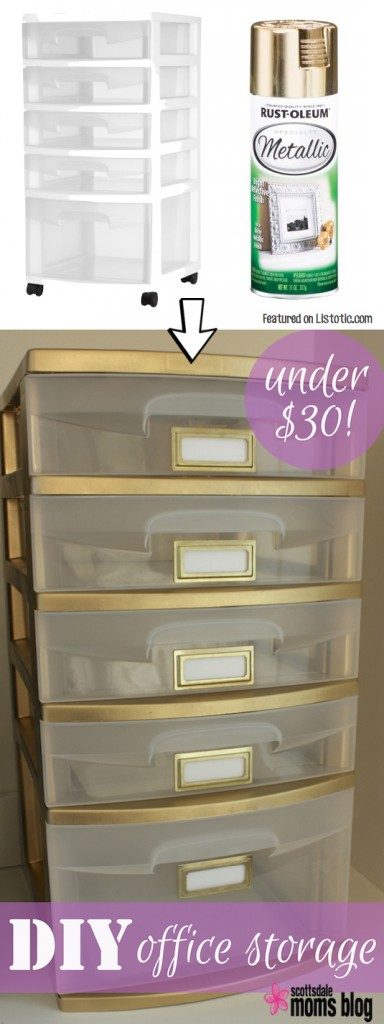 16.-Give-your-plastic-storage-drawers-a-face-lift-with-spray-paint-29-Cool-Spray-Paint-Ideas-That-Will-Save-You-A-Ton-Of-Money-