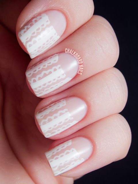 lace-half-moon-nail-art