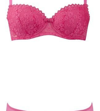 Huit Lingerie Melisande Half Cup Bra with Foam