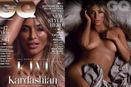 Naga Kim Kardashian na okładce “GQ”