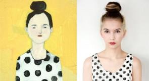 Niesamowite odtwarzanie modelek ze znanych obrazów. Musisz to zobaczyć