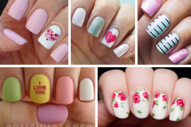 30 pomysłów na walentynkowy manicure