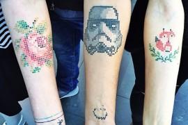 Haft krzyżykowy – zobacz niesamowite tatuaże tureckiej artystki