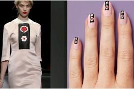 12 wzorów manicure, inspirowanych modą wprost z wybiegu