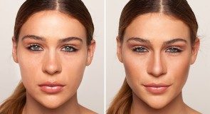 Szokujące efekty konturowania twarzy – 7 niesamowitych przemian!