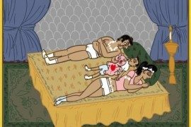 10 zabawnych rysunków z Kamasutry, które pokazują najczęstsze pozycje w MAŁŻEŃSTWIE