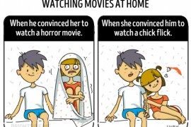 14 uroczych ilustracji, które podsumowują życie KAŻDEJ PARY