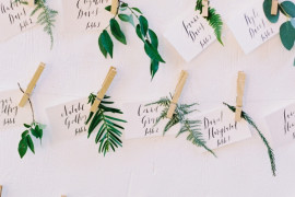 Ślub w tematyce roślinności – piękne inspiracje