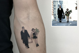 5 niesamowitych tatuaży, inspirowanych postaciami z FILMÓW