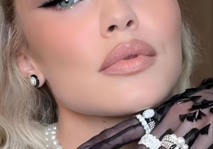 Świąteczne trendy beauty 2025/2026: Ice Glam wraca do łask