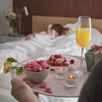 śniadanie do łóżka